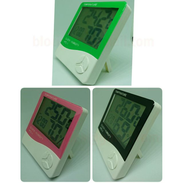 溫濕度計 溫溼度 濕度計 溫溼 HTC1 HTC-1電子溫溼度計 溫度計 時鐘 日曆 鬧鐘 【有電池】溼度計
