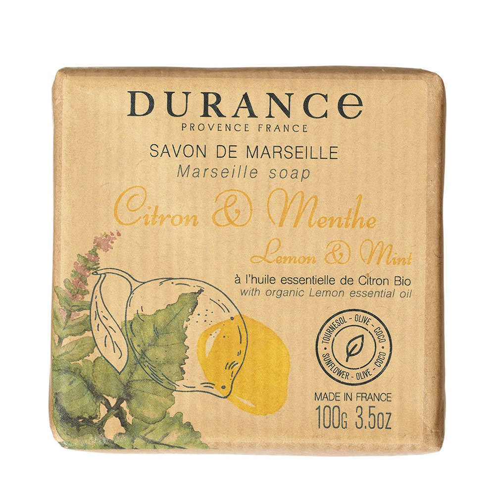 法國 Durance 朵昂思 薄荷檸檬香皂 100g (DU073)