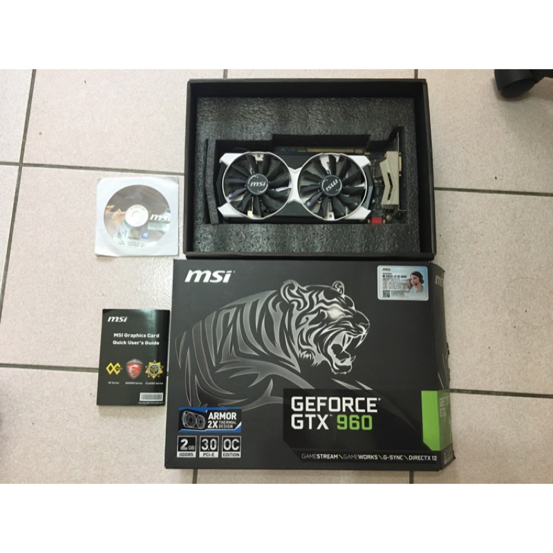 顯示卡 GTX960 2G