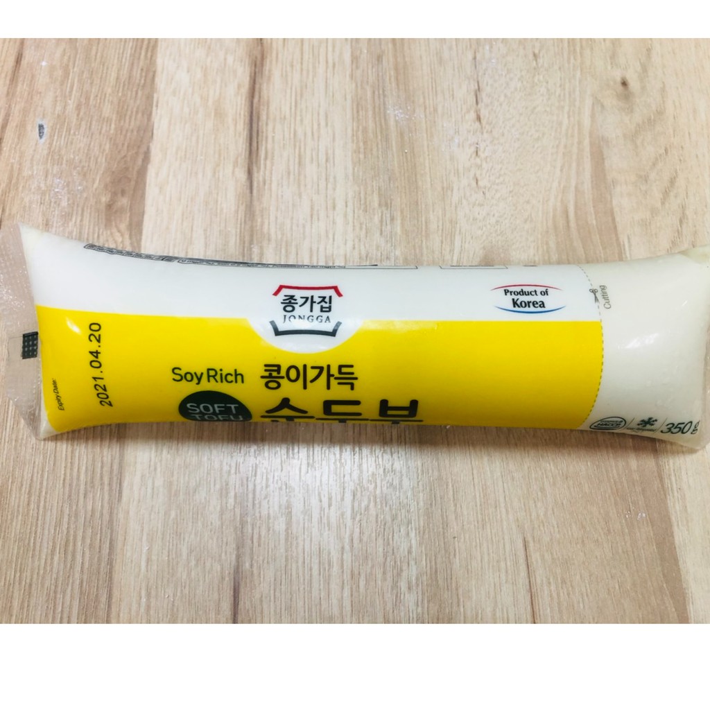 現貨韓國宗家府火鍋專用嫩豆腐350g 韓國嫩豆腐韓國豆腐 K Market蘆洲店 蝦皮購物