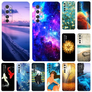 XIAOMI MI 小米 Mi Note 10 Lite 手機殼矽膠 TPU 卡通保護套手機殼小米 Mi Note 10