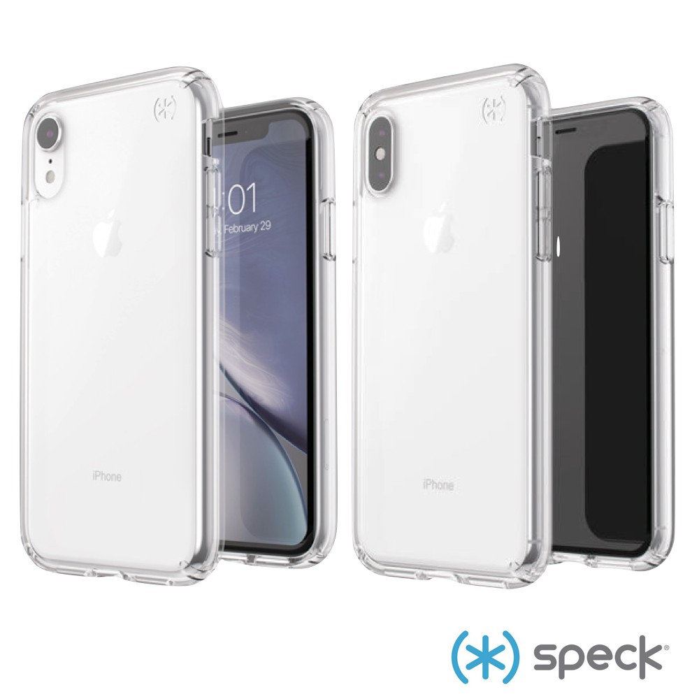 Speck iPhone XS/XR/Xs Max Presidio Clear 透明 防摔 保護殼