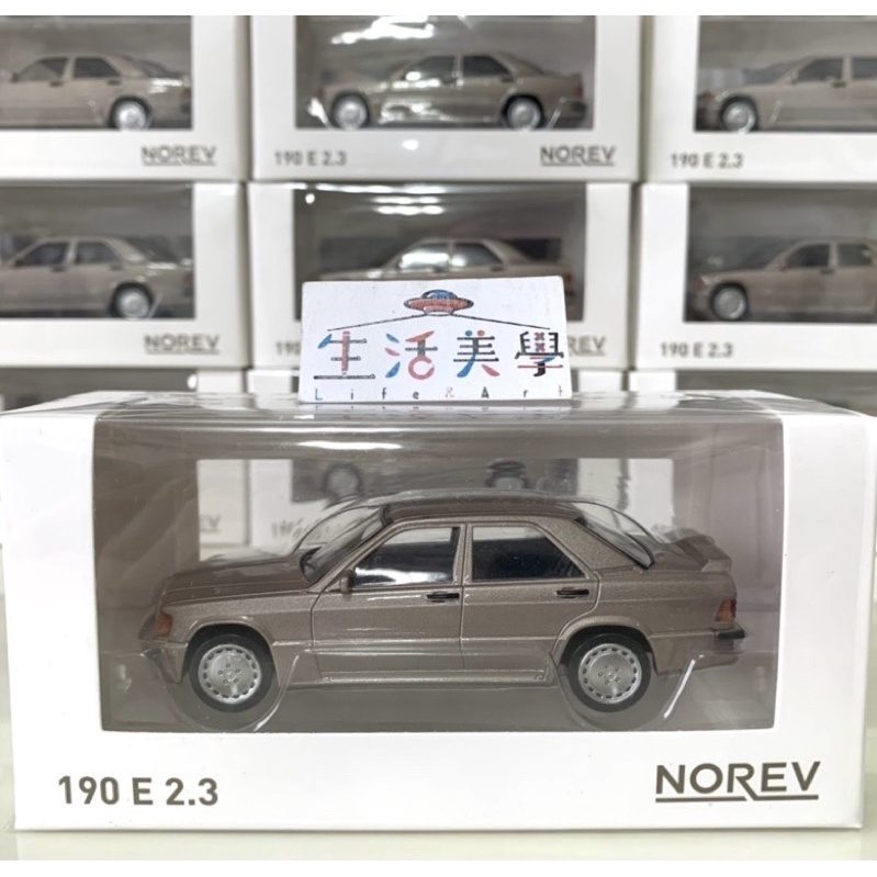 【生活美學】👏全新現貨24H當天出貨 1:43 1/43 Norev Benz 190E 2.3-16 賓士 霸吿 模型