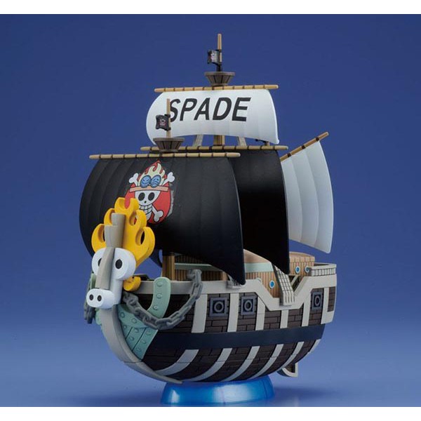 日本正版海賊王one Piece 火拳艾斯spade 黑桃海賊團海賊船組裝模型裝飾公仔約11 7公分 蝦皮購物