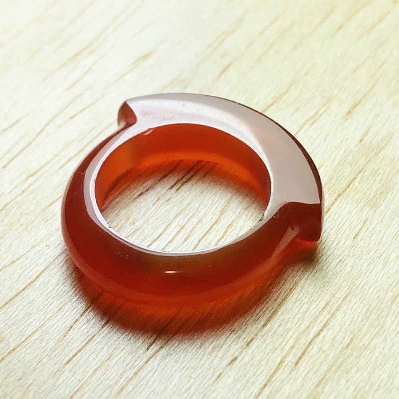 [全新] [Sofia handmade] 選物 紅古風瑪瑙戒指