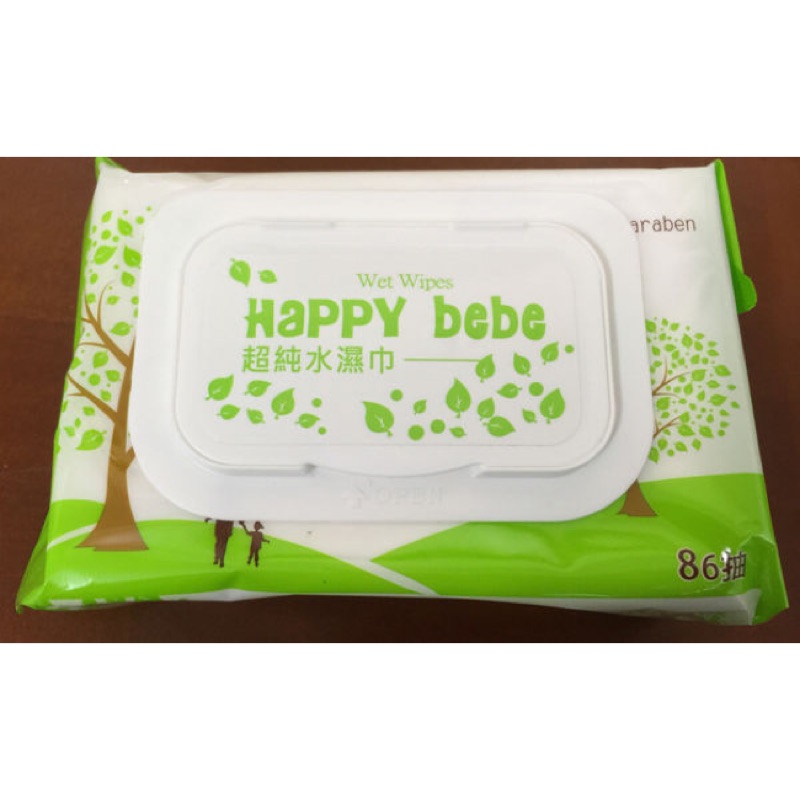 Happy bebe 純水濕紙巾