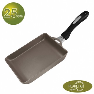 【日本 Peacetar】 輕食二代餃子料理鍋25.5*20 cm 平底鍋 不沾鍋 澳洲原礦煎魚 煎蛋