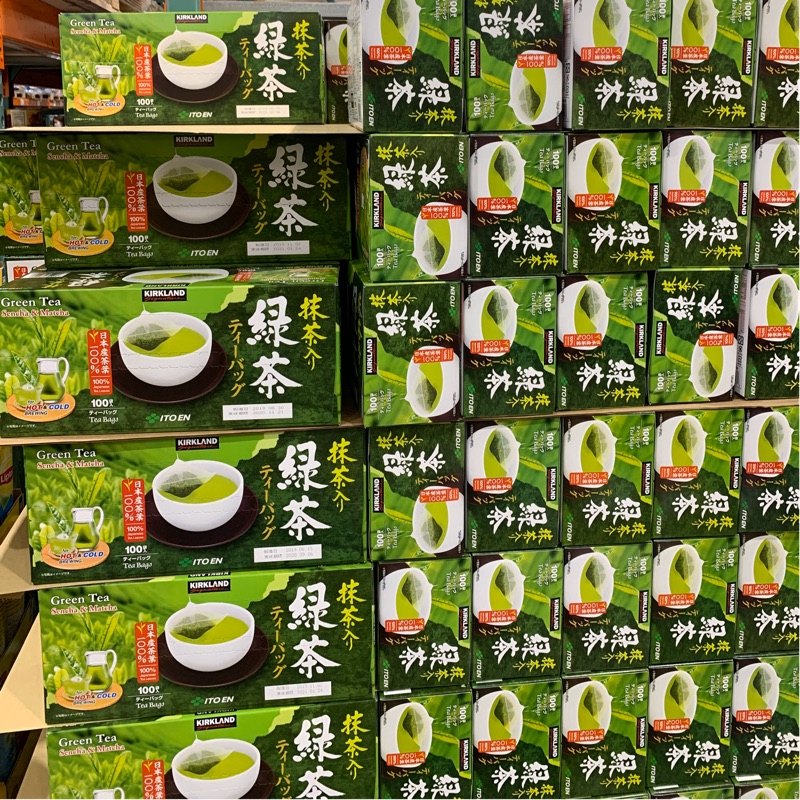 好市多代購c11-Kirkland Signature 科克蘭 日本綠茶包 1.5公克 X 100入/組