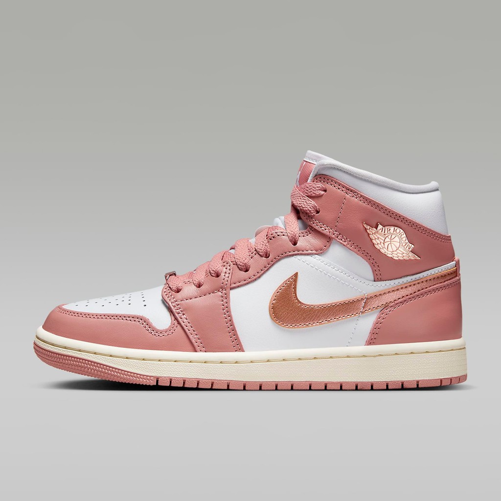 NIKE 籃球鞋 WMNS AIR JORDAN 1 MID SE 女 FB9892670 粉 現貨 廠商直送