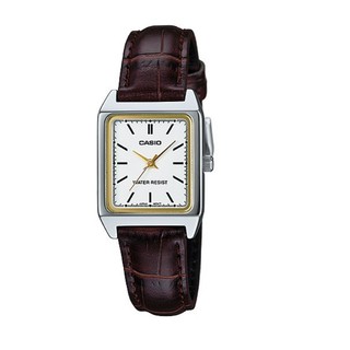 【CASIO】卡西歐皮帶女錶復古小方錶 LTP-V007L-7E2 生活防水 臺灣卡西歐保固一年