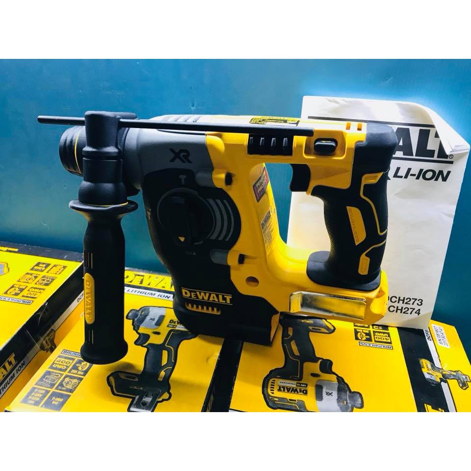 二手中古外匯)9.9成DEWALT 得偉 20V 無刷 DCH273 四溝三用電鎚鑽空機不含電池充電器