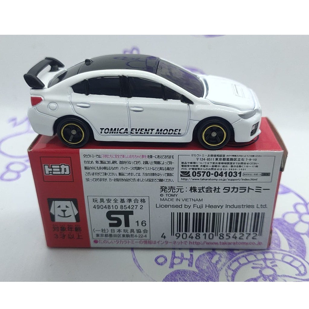 現貨 Tem Tomica 多美會場限定1星no 16 Subaru Wrx Sti 蝦皮購物