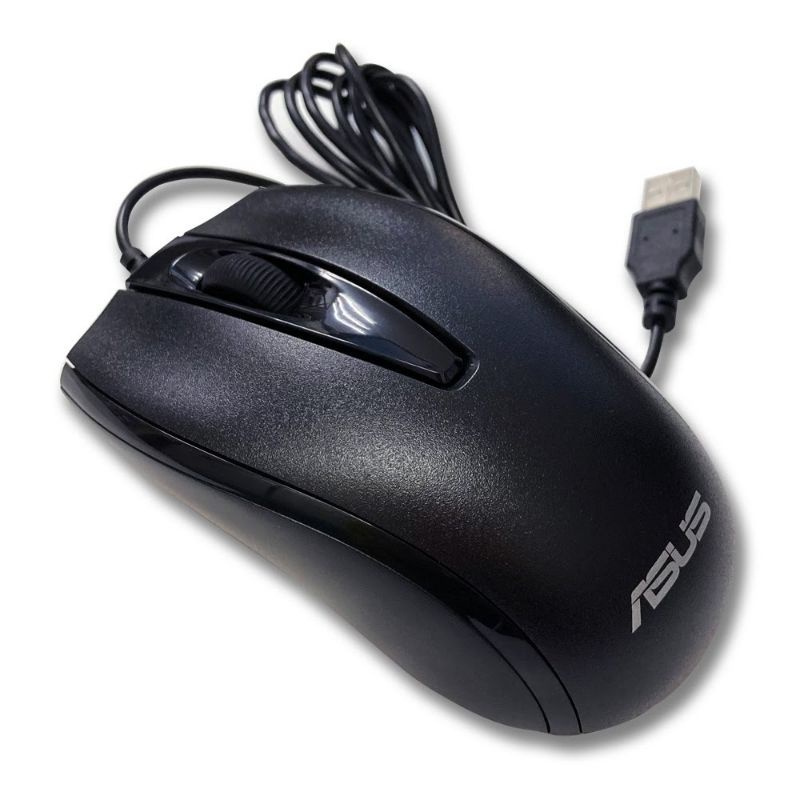 全新-華碩ASUS 原廠有線滑鼠 型號JM3 USB插頭