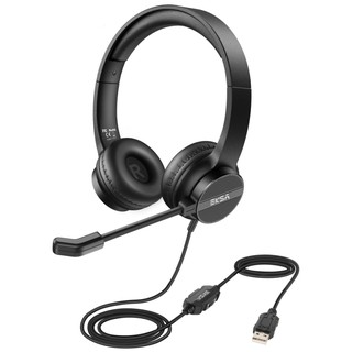 EKSA H12E 專業降噪通話耳麥(USB接頭)