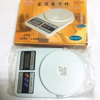 限時搶購! 全新 現貨一個 豪菱 家用電子秤 省電功能 液晶屏幕 HL-6978
