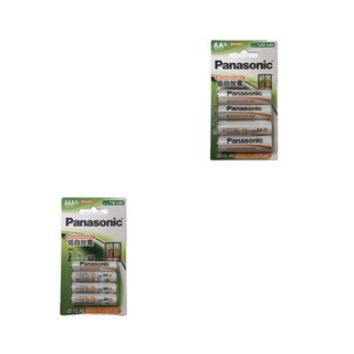 Panasonic 低自放電 3號 / 4號鎳氫充電池組 (4入/組)