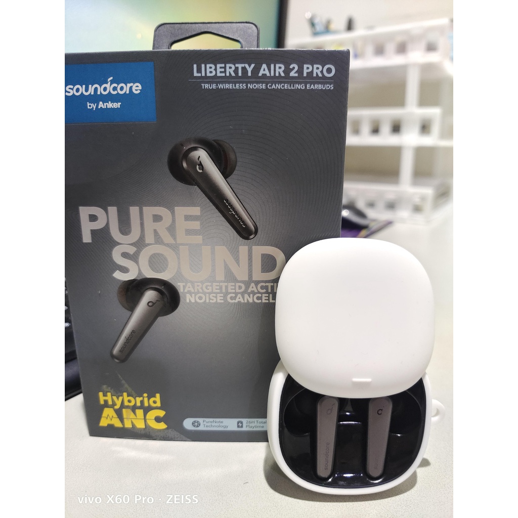 Anker 藍芽耳機 Soundcore Liberty Air 2 pro 黑 無線藍芽耳機 (2年保固)