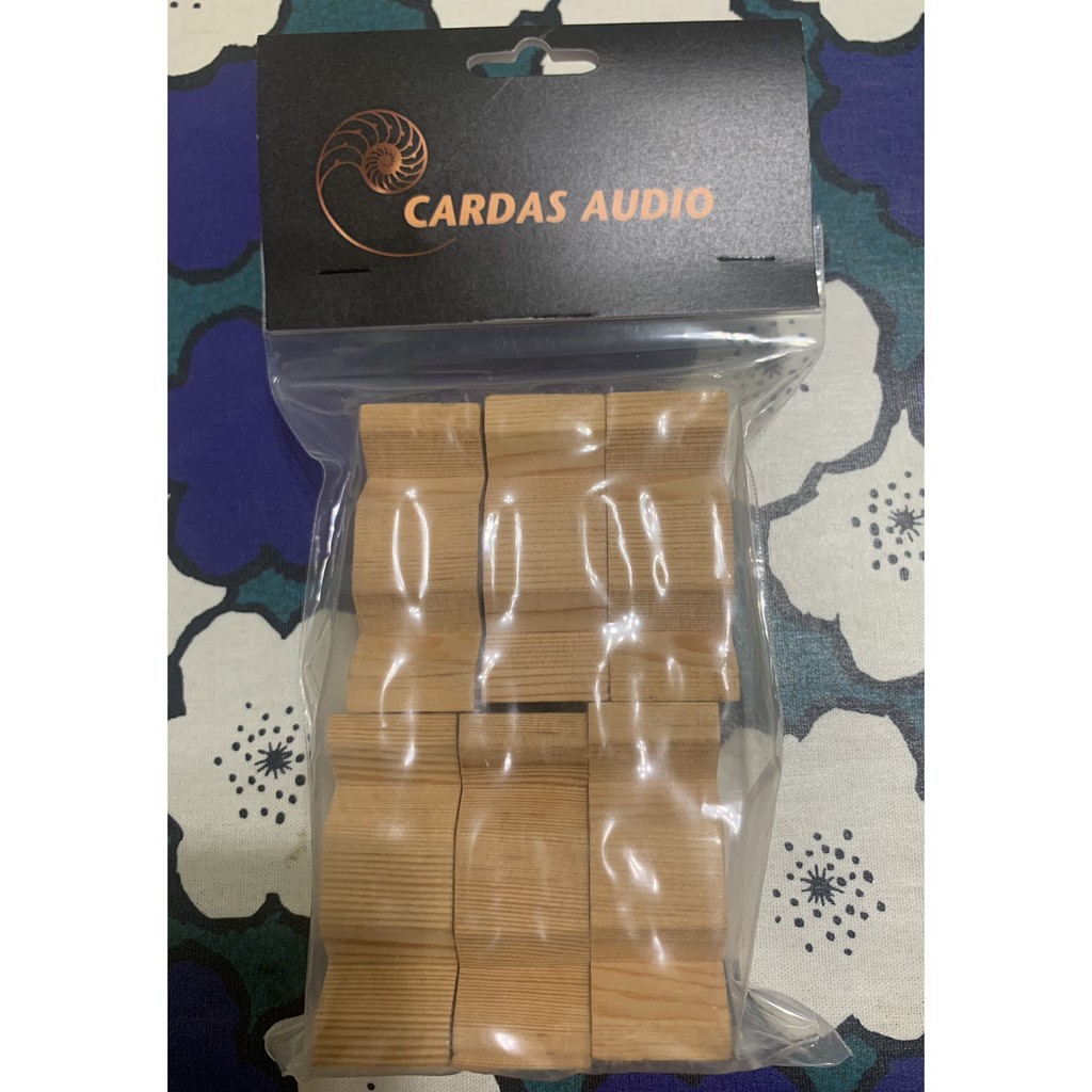Cardas 調音架線大木塊(6塊)
