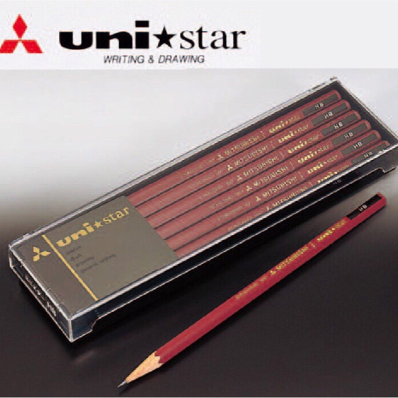 日本製mitsubishi三菱鉛筆uni Star六角hb B 2b 3b 4b鉛筆可選擇 蝦皮購物