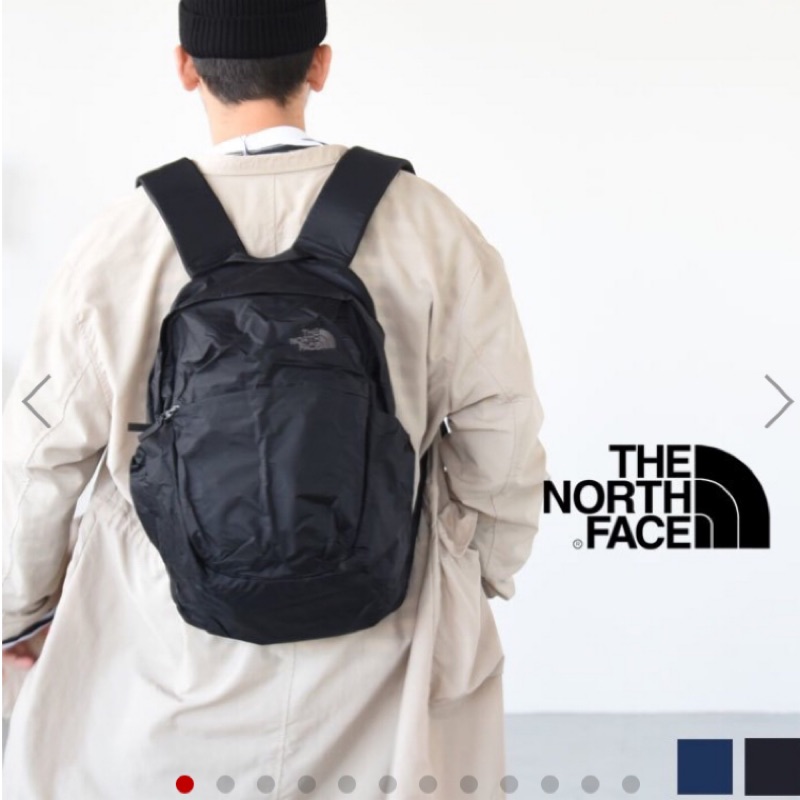 The north face黑標 glam daypack優質二手 新光A11購入 可摺進小包裡