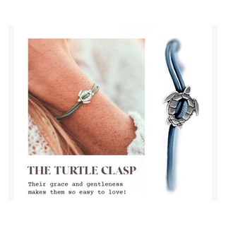 海龜 銀 手鍊 可調 Cape Clasp 925銀 美國品牌 手環 烏龜 現貨 海洋保育 多色 手繩