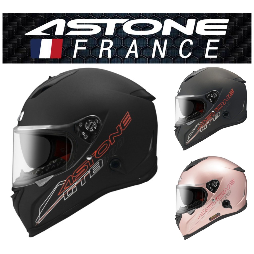 免運 Astone 全罩 安全帽 消光素色 雙D扣 安全帽 GTB800 輕量化