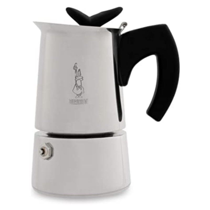 本月限定特價 bialetti  義大利品牌不鏽鋼摩卡壺 非鋁合金 MUSA 2杯系列  可用電磁爐不挑爐 二杯 兩杯