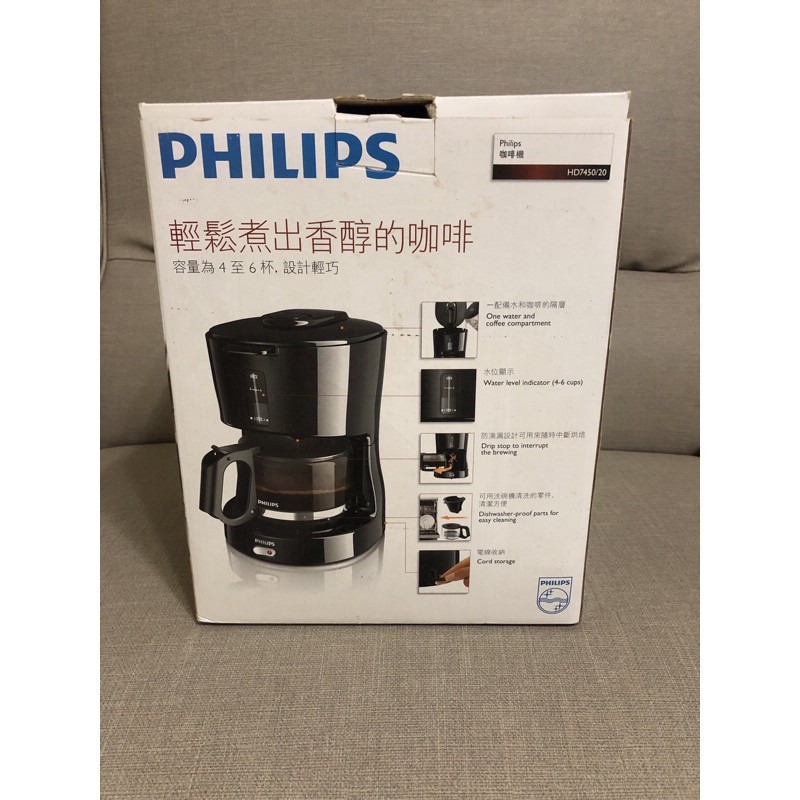 PHILIPS HD7450/20咖啡機（全新）