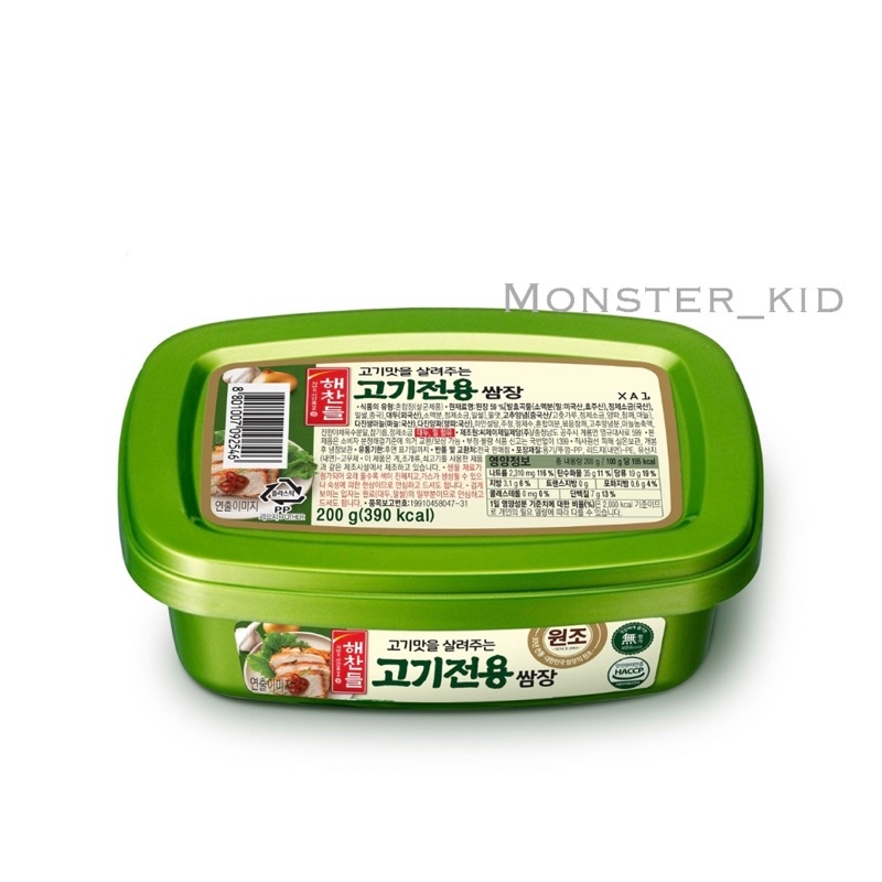 【monster_kid】韓國代購！預購商品 CJ 韓式包飯醬 韓式包肉醬 200g