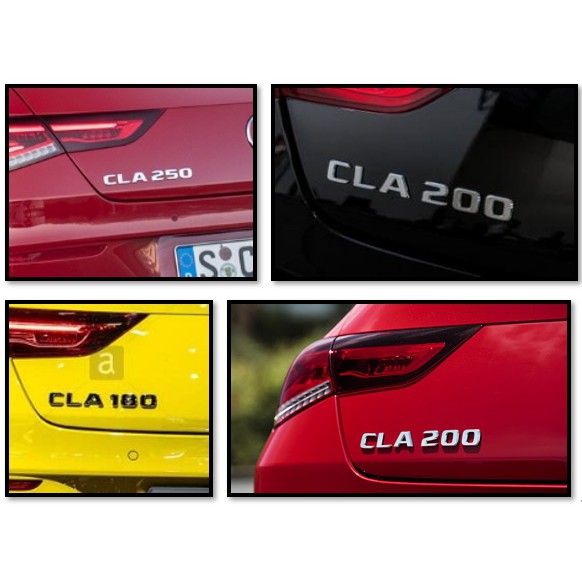 圓夢工廠 Benz 賓士 CLA C118 CLA180 CLA200 CLA220 CLA250 後車箱 字貼 字標