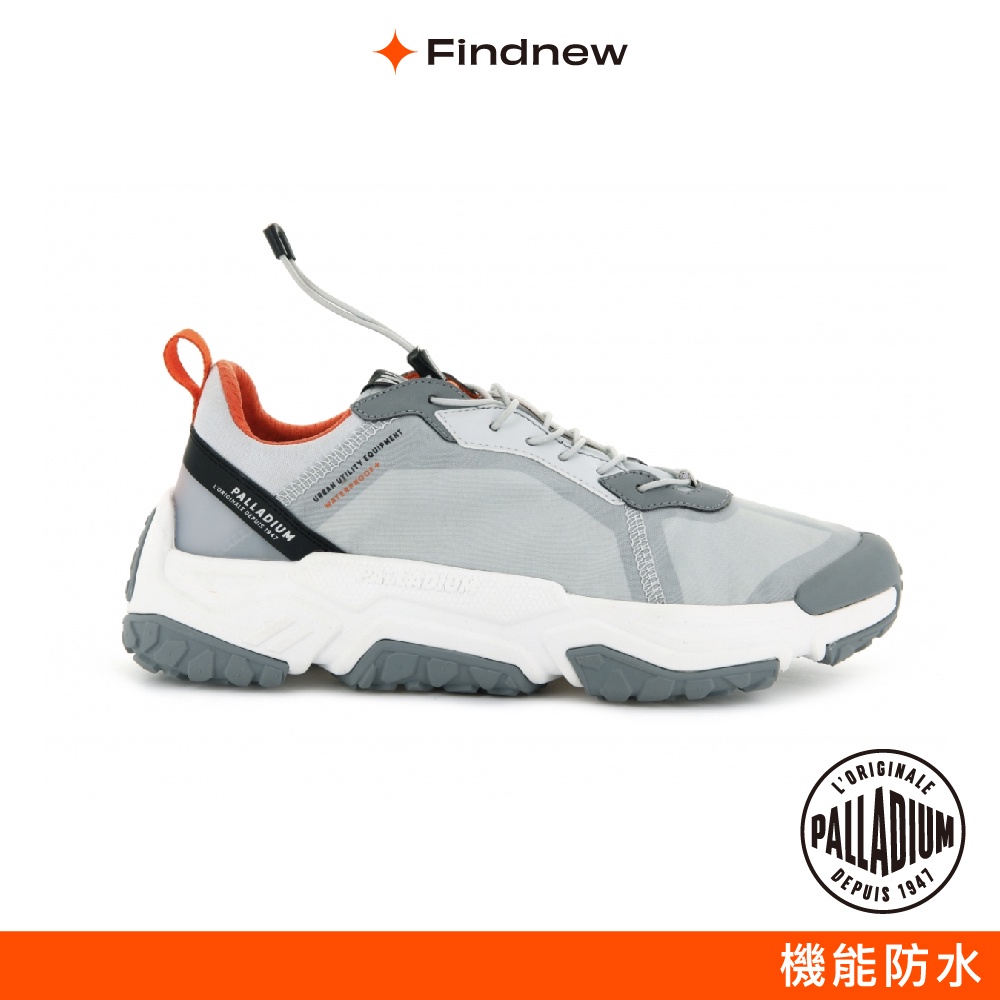 PALLADIUM OFF-GRID LO WP 低筒防水輪胎潮鞋 冰河灰 男女共款77332-069【Findnew】