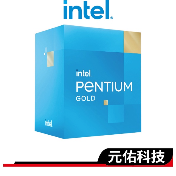 Intel英特爾 Pentium Gold G7400 中央處理器 2核4緒 3.7GHz 1700腳位 含內顯 處理器