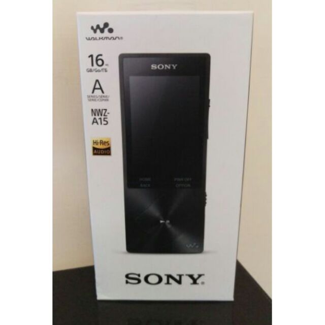 SONY NWZ-A15 黑 MP3 全新 只有一台