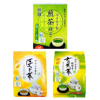 【蝦皮特選】日本藤二玄米綠茶/清香煎茶/烘焙綠茶 茶包 (共3種可選)