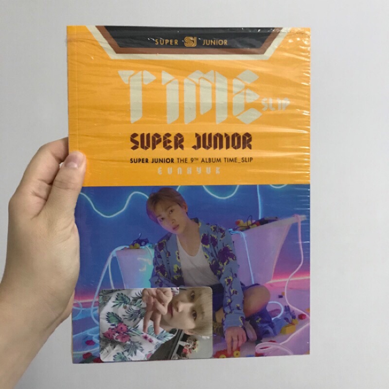 韓盤 Super junior 第九張專輯「TIME SLIP」- 東海 銀赫 赫宰 圭賢
