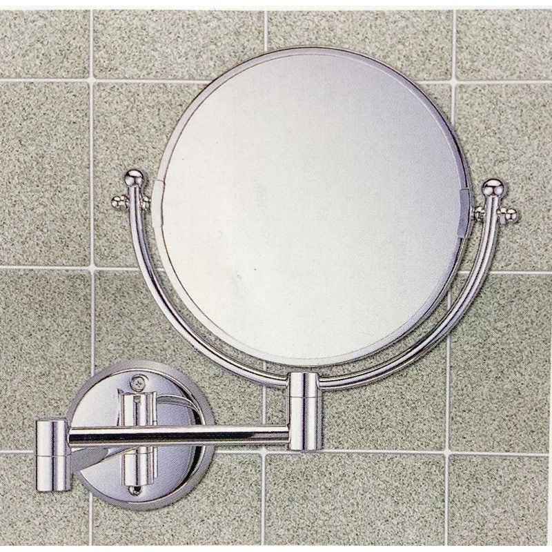 浴室化妝鏡 浴室鏡 伸縮化妝鏡 （銅鍍鉻） 房間化妝鏡