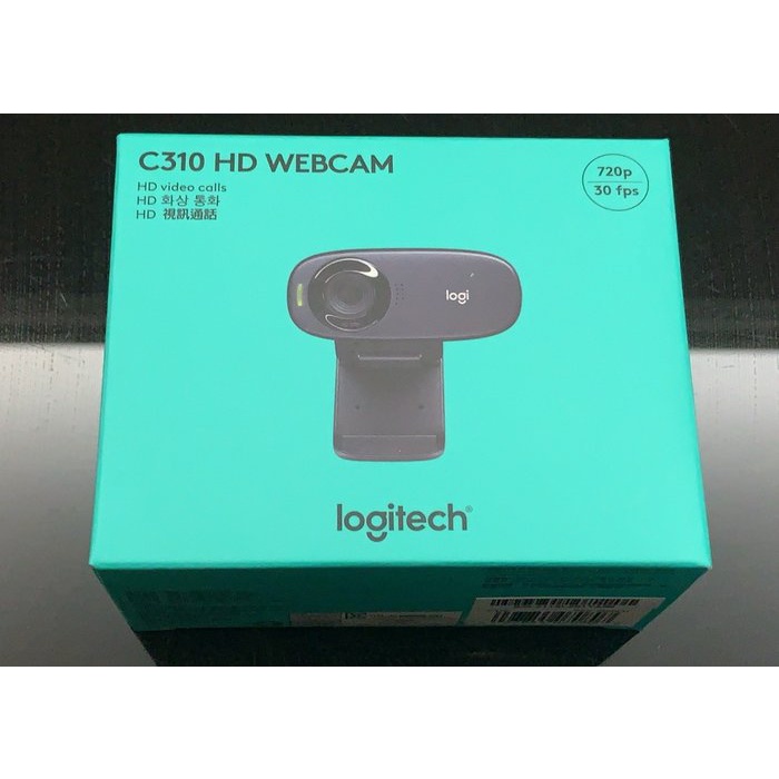 新莊內湖 含稅自取價860元 羅技 C310 WebCam 視訊 500萬畫素 內建麥克風 台灣公司貨