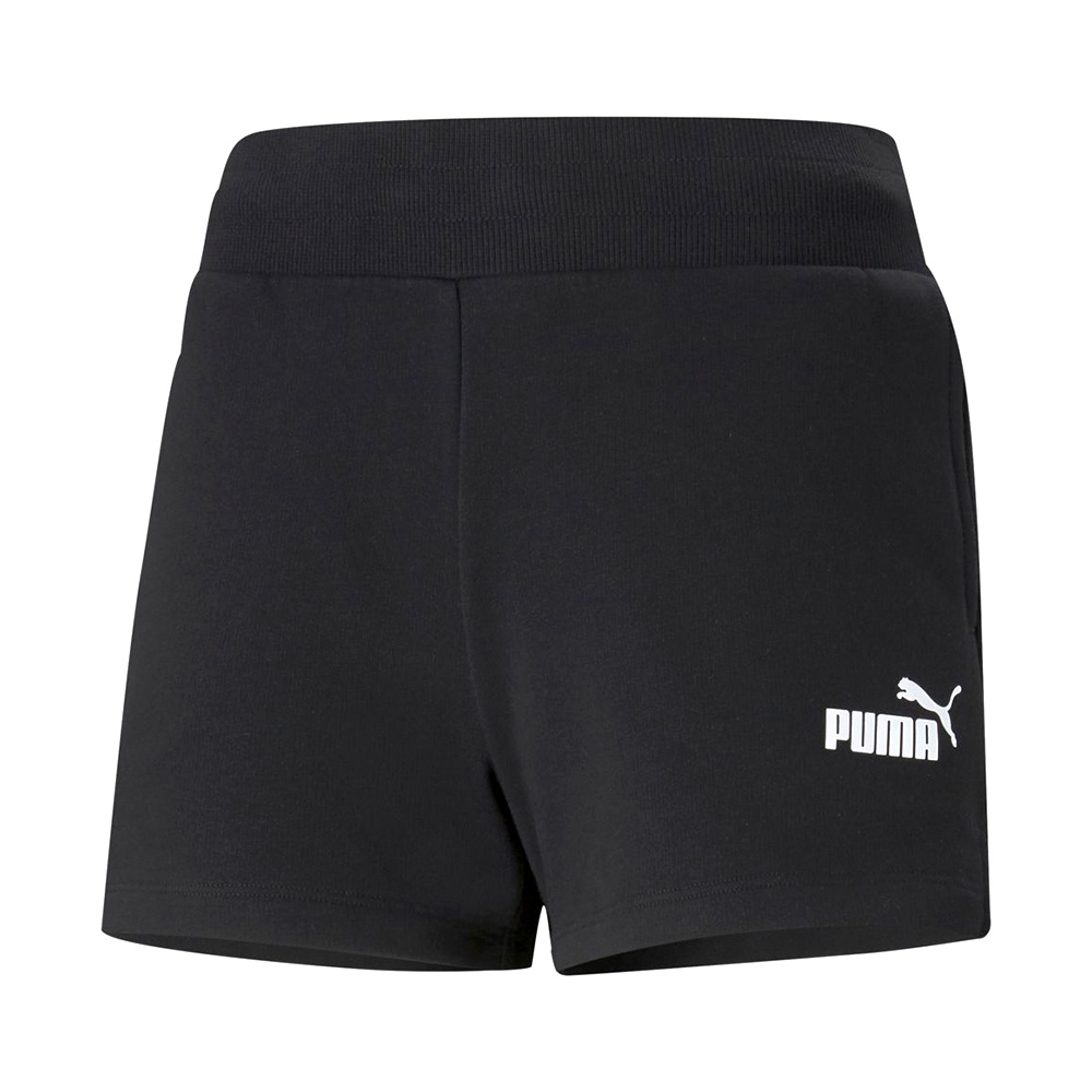 Puma Ess 女 黑 4吋 運動 休閒 短褲 58682401