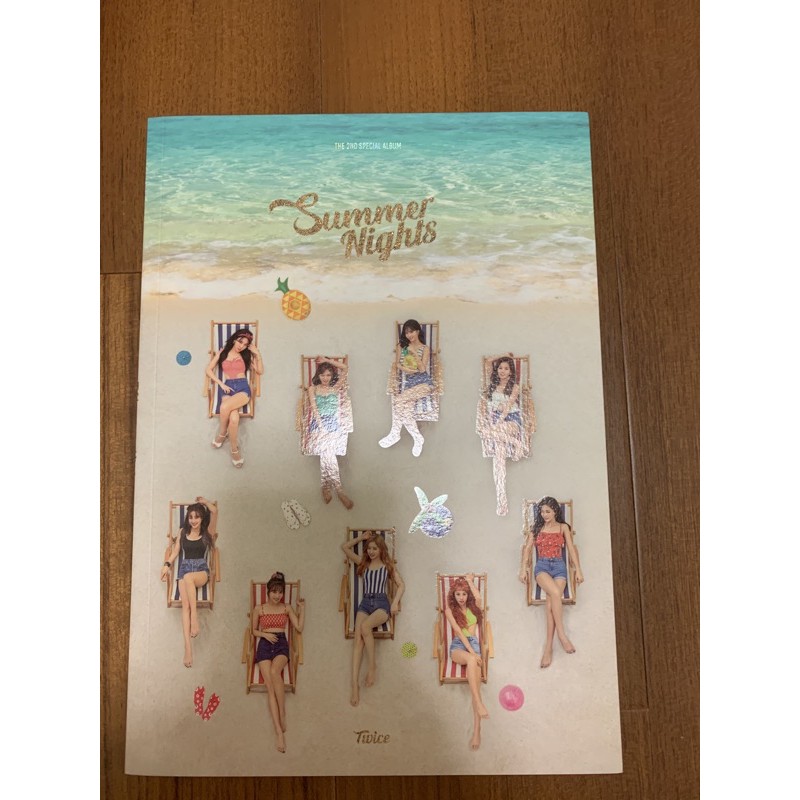 TWICE 夏日特別專輯 Summer Nights 全專B版 Dance The Night Away