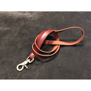 KH手工皮革工作室 MIT臺灣全手作 勾環牛皮頸掛帶 識別證皮套 手機釦繩 鑰匙包 晶片感應鑰匙皮套 皮革顏色可選可燙字