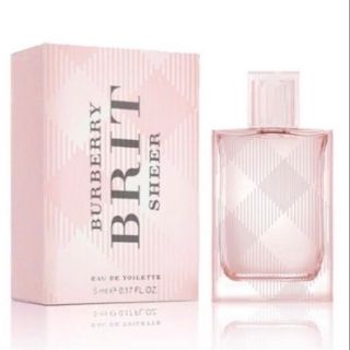 BURBERRY BRIT Sheer 粉紅風格女性淡香水 5ml