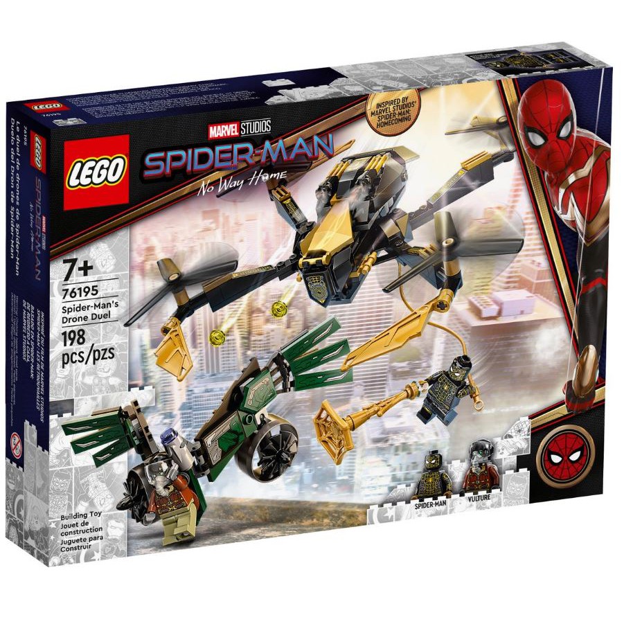【台南 益童趣】LEGO 76195 超級英雄系列 蜘蛛俠的無人機決鬥 樂高 正版 送禮 生日禮物