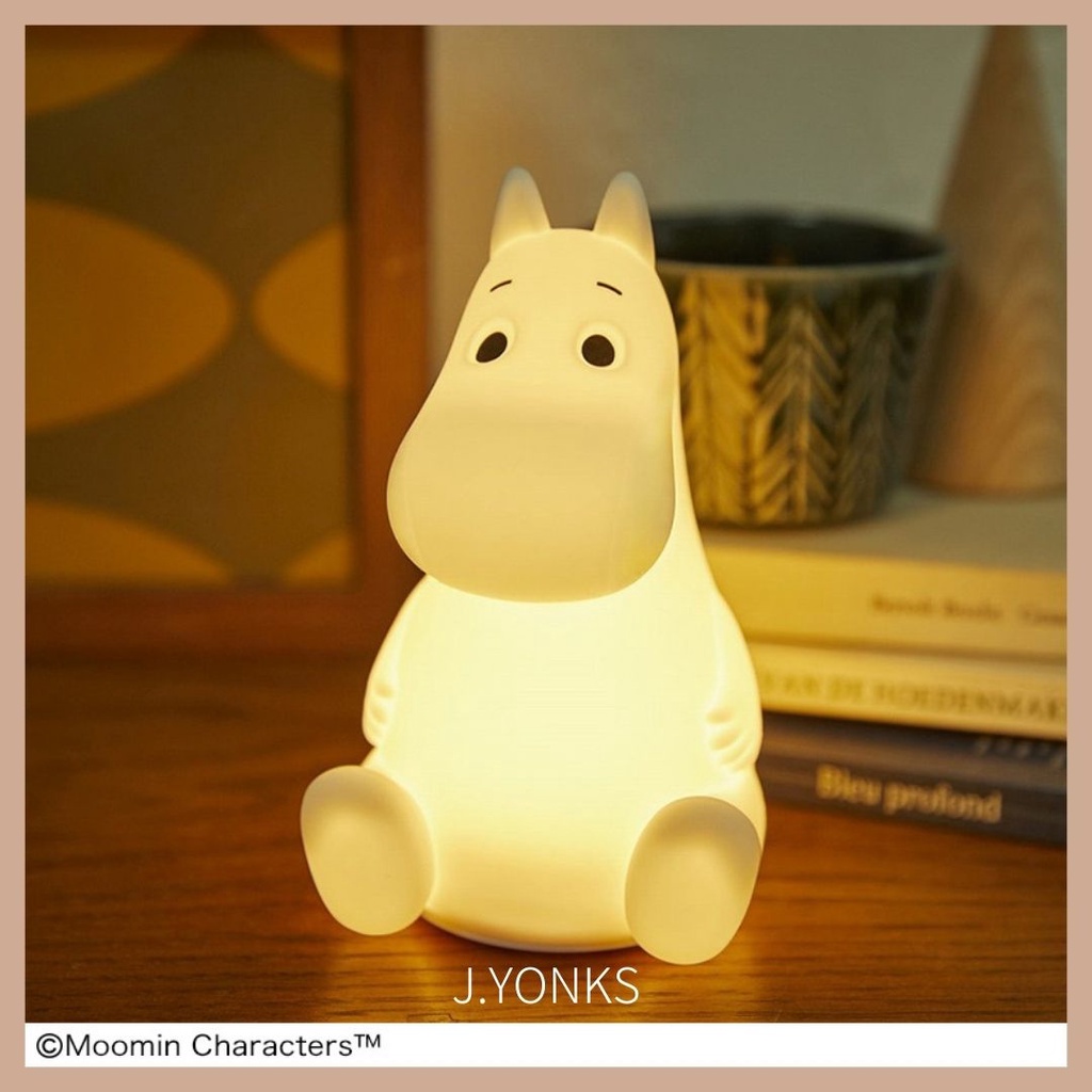 【J.YONKS】|預購|日本 正版嚕嚕米LED 小夜燈 led 床頭燈 燈具 擺飾 日本代購 禮物 電池款