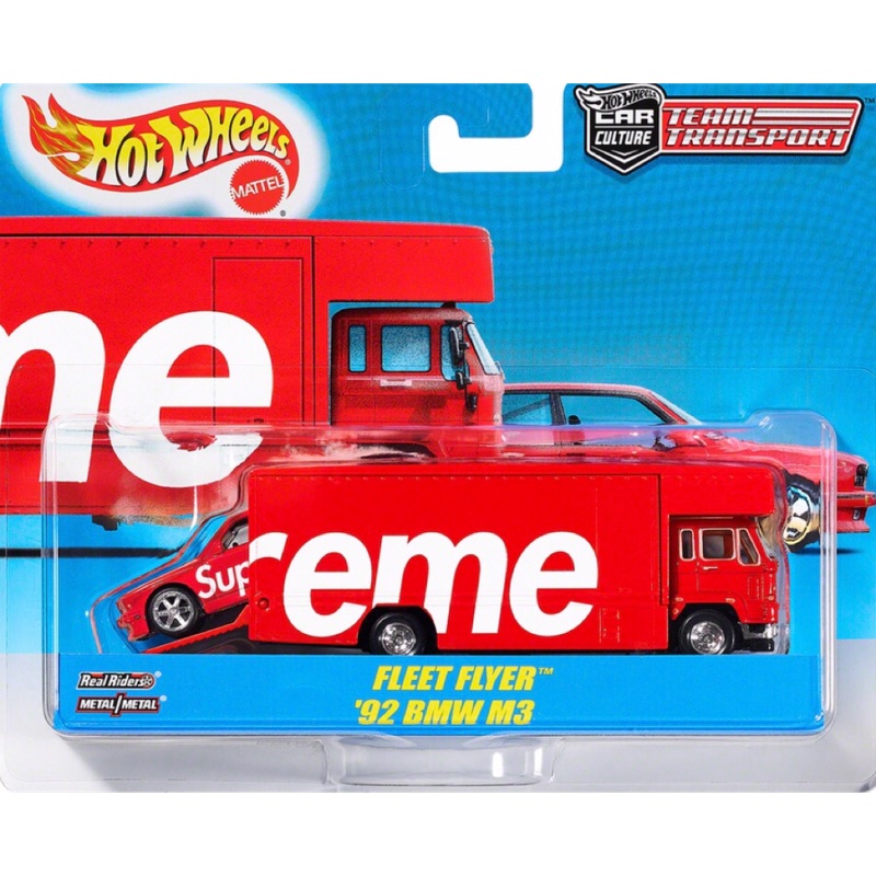 【ToMo】Week8 Supreme®/Hot Wheels™ BMW M3 風火輪模型車