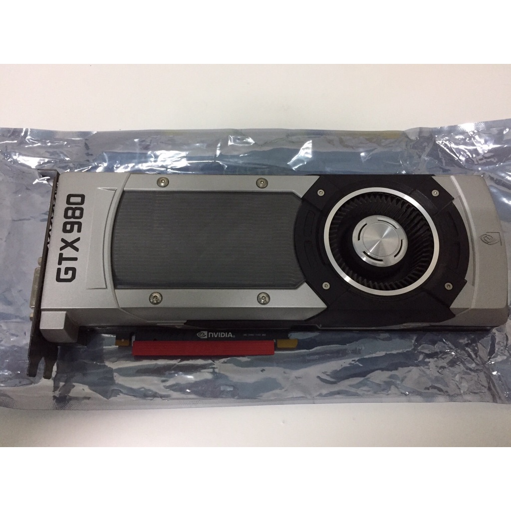 賣Asus nvidia GeFore GTX980 4G DDR5 公版 二手