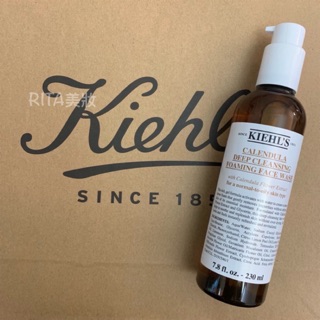 【RITA美妝】KIEHL S 契爾氏 金盞花植物精華潔面泡泡凝露 230ml專櫃正品(2025年3月) ♻️電子發票