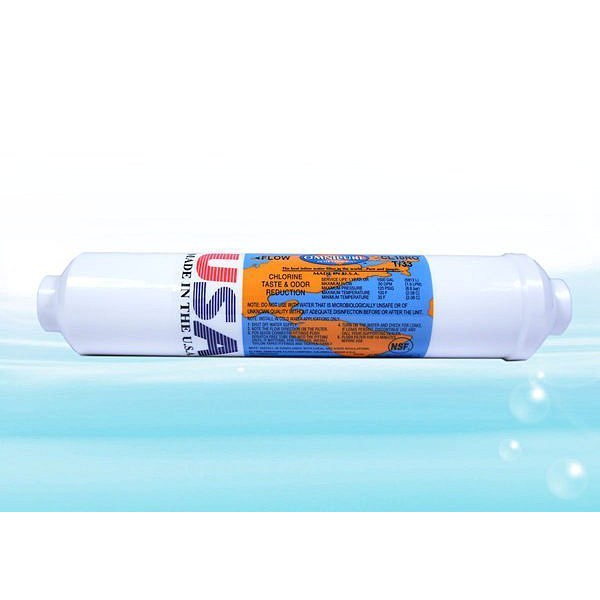 【美國OMNIPURE】小T33後置顆粒活性炭濾心 NSF認證 適用於RO逆滲透第五道濾心 銳韓水元素淨水