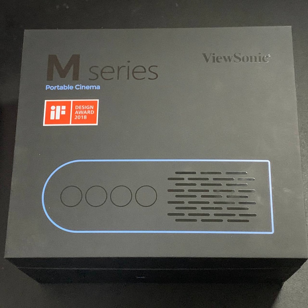 ViewSonic M1+_G2 WVGA 360度無線巧攜投影機 (活動贈品隨便賣，全新未拆封)