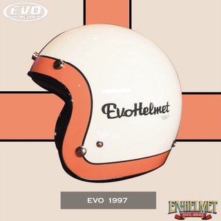 『EN安全帽』免運 EVO 安全帽 1997 復古 拉線 經典 老品 復刻 Vintage 3/4 半罩 安全帽