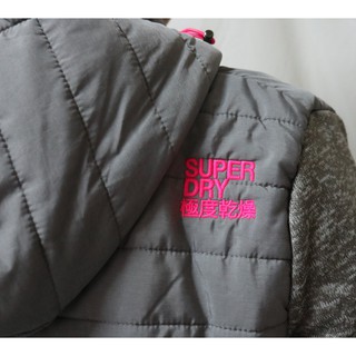 極度乾燥Superdry 女Storm Hybrid帽T式羽絨外套